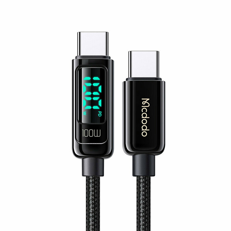 Кабель USB-C - USB-C McDodo (CA-8820) 1.2m Digital 100W (Black) фото