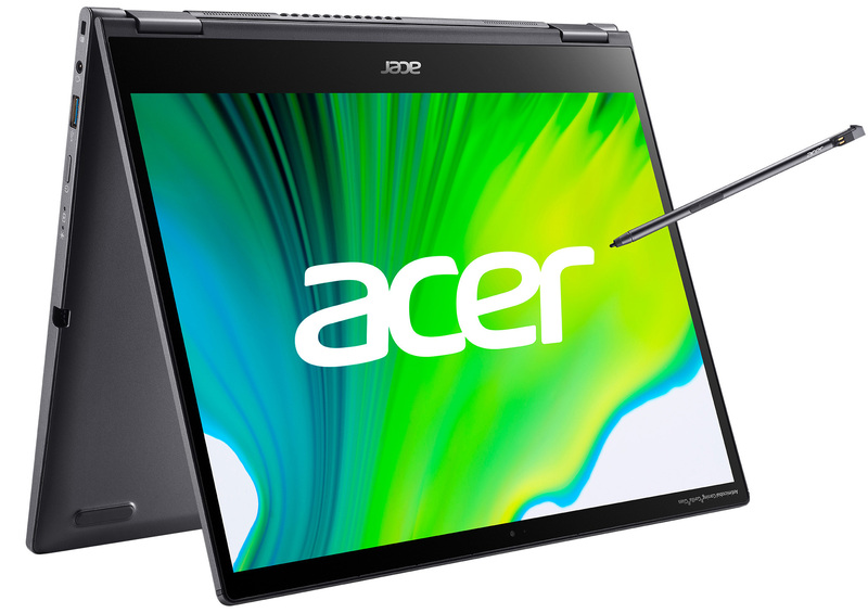 Ноутбук Acer Spin 5 SP513-55N-79XH Steel Gray (NX.A5PEU.00M) фото