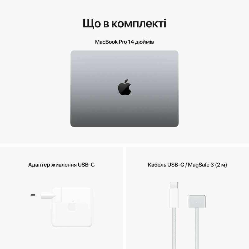 Apple MacBook Pro 14" M2 Pro 10CPU/16GPU/32RAM/512GB Space Gray (Z17G002D7) 2023 Custom фото