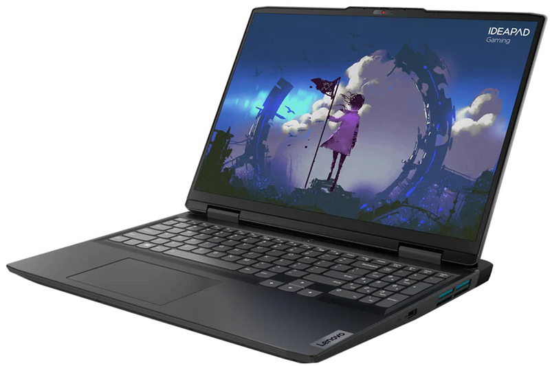 Ноутбук Lenovo IdeaPad Gaming 3 16IAH7 Onyx Grey (82SA00G7RA) фото