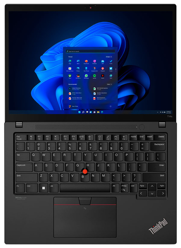 Ноутбук Lenovo ThinkPad T14s Gen 3 Thunder Black (21CQ003YRA) фото