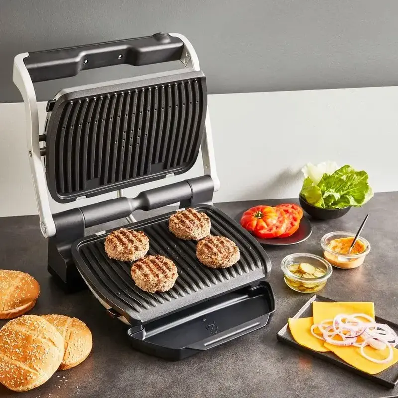 УЦІНКА Гриль TEFAL OptiGrill+ GC717D10 - фото - №11