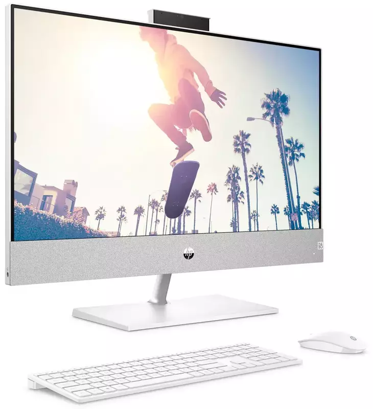 Моноблок HP Pavilion AiO 24-ca2012ua Snowflake White (95Z20EA) - фото - №1