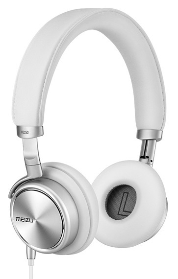Навушники Meizu HD50 Headphone Silver / White фото