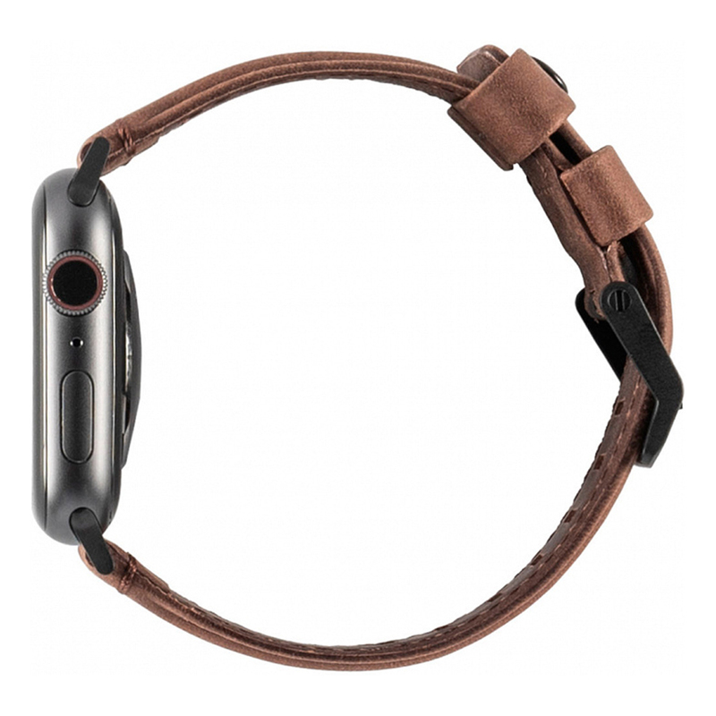 Ремінець UAG Leather Strap (Brown) 19149B114080 для Apple Watch 40/38 фото