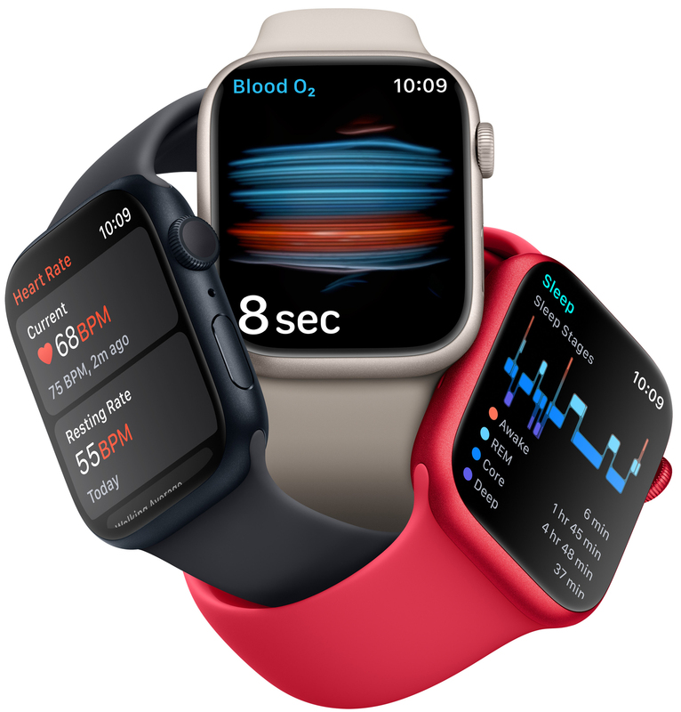 Apple Watch Series 8 41mm PRODUCT(RED) Aluminum Case MNP73UL/A фото