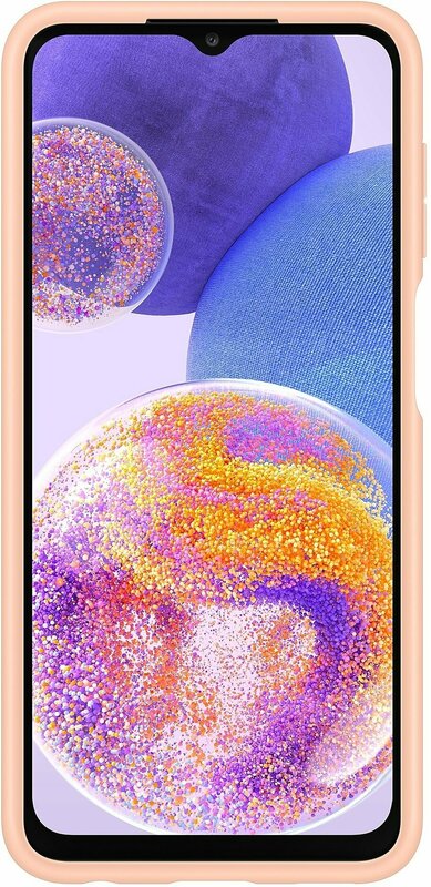 Чехол Samsung Card Slot Cover для Galaxy A23 (Peach) EF-OA235TPEGRU фото