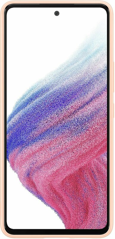 Чохол Samsung Silicone Cover для Galaxy A53 (Peach) EF-PA536TPEGRU фото