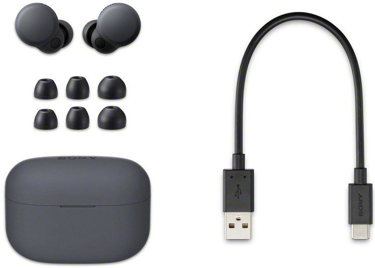 Навушники Sony WF-LS900N Linkbuds S (Black) фото