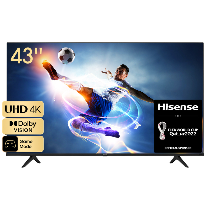 Телевізор Hisense 43" 4K UHD Smart TV (43A6BG) фото