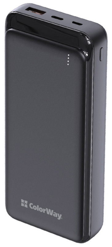 Портативная батарея ColorWay 20 000mAh PD+QC3.0 20W (Black) CW-PB200LPG3BK-PD фото