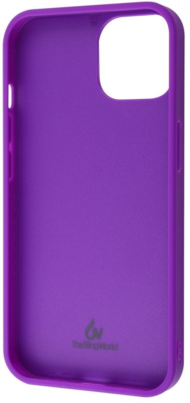 Чохол для iPhone 14 Bling World Rock Diamond (TPU) (Purple) фото