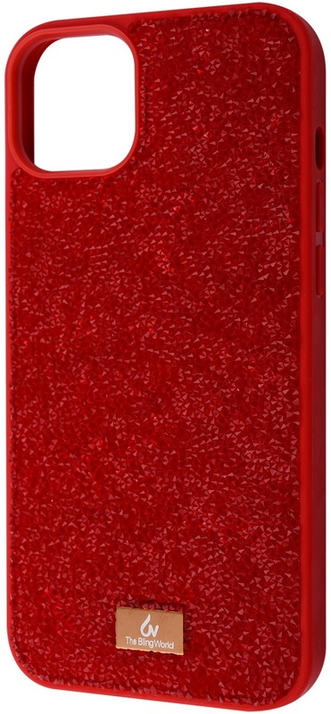 Чeхол для iPhone 14 Plus Bling World Rock Diamond (TPU) (Red) фото