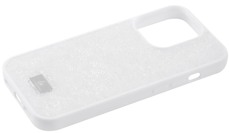 Чохол для iPhone 14 Pro Bling World Rock Diamond (TPU) (White) фото
