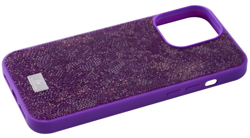 Чохол для iPhone 14 Pro Max Bling World Rock Diamond (TPU) (Purple) фото