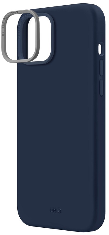 Чохол для iPhone 14 Plus Uniq Lino Marine (Blue) фото