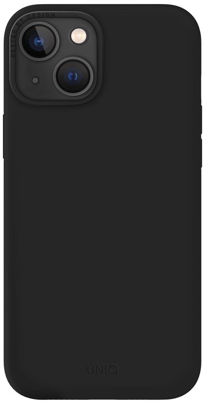 Чохол для iPhone 14 Plus Uniq Lino Midnight (Black) - фото - №0