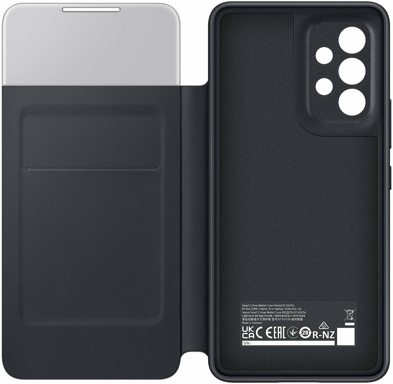 Чохол Samsung Smart S View Wallet Cover (Black) для Galaxy A53 EF-EA536PBEGRU фото