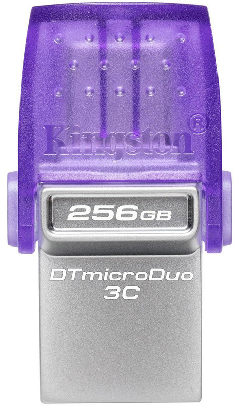 Флеш-пам'ять USB-Flash Kingston 2 in 1 256b (Silver) DTDUO3CG3/256GB фото