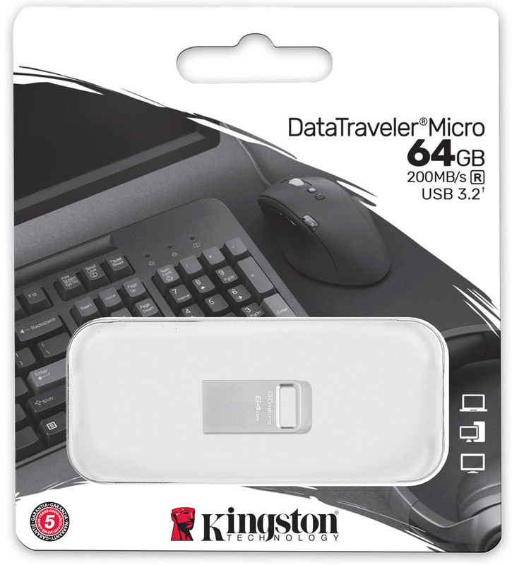 Флеш-пам'ять USB-Flash Kingston 64Gb (MC3) 3.2 (Metal) DTMC3G2/64GB фото