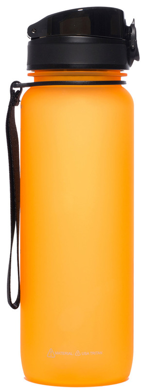 Пляшка для води UZspace Tarnish Frosted Sweet Orange 800 мл. 3053 фото