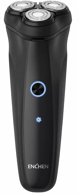 Електробритва Xiaomi Enchen Warrior Rotary Shaver Black - фото - №0