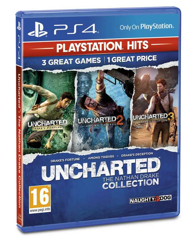 Диск Uncharted: Натан Дрейк. Коллекция (Blu-ray) для PS4 фото