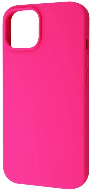 Чохол для iPhone 14 Pro Max WAVE Full Silicone Cover (Bright pink) фото