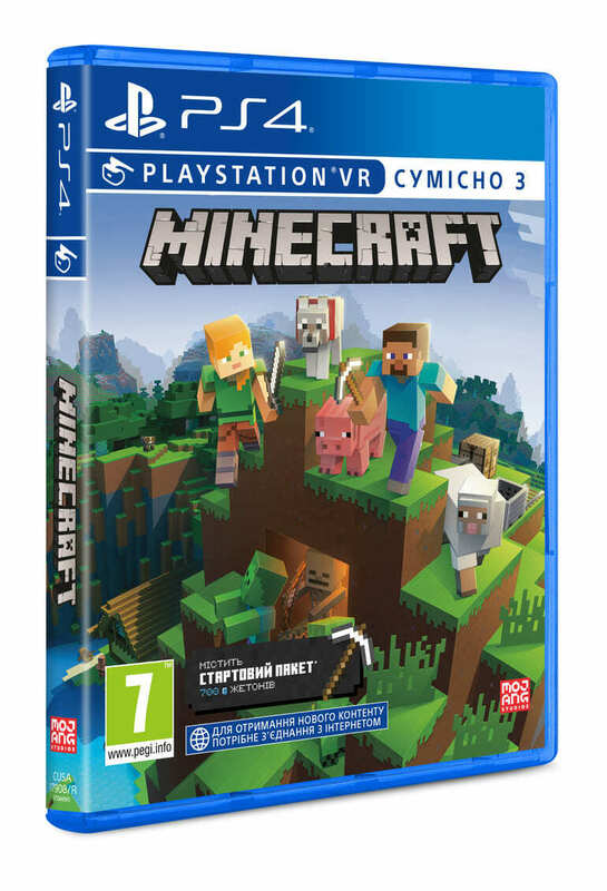Диск Minecraft: PlayStation 4 Edition (Blu-ray) для PS4 фото