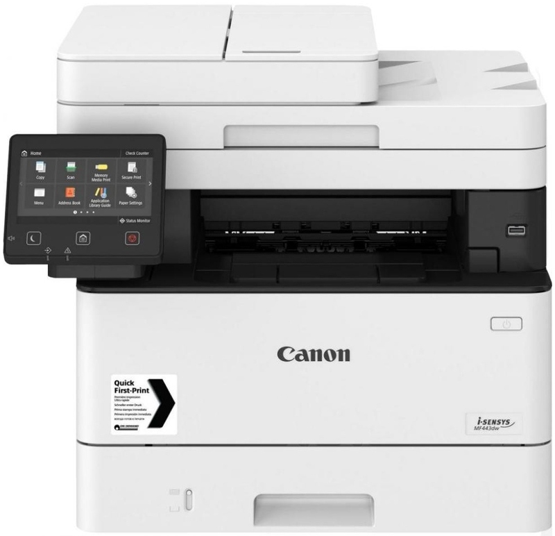 МФУ лазерное Canon i-SENSYS MF443dw, Wi-Fi, duplex, ethernet, DADF (3514C008) White фото
