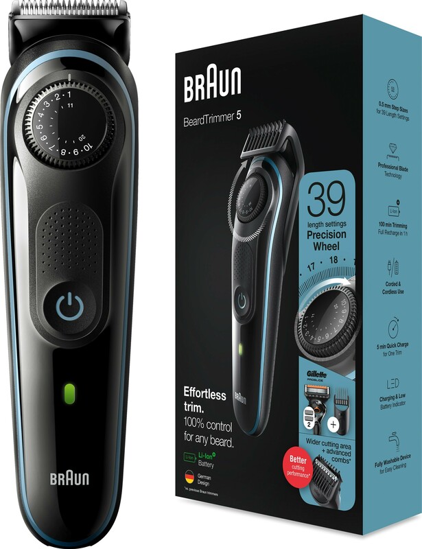 Тример BRAUN BeardTrimmer BT5340 - фото - №1