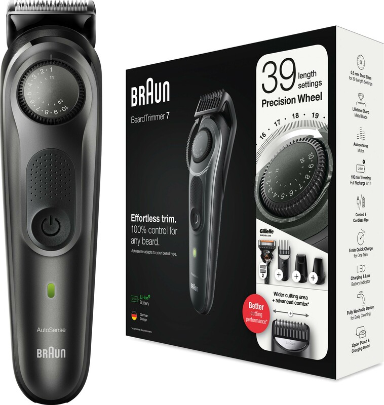 Тример BRAUN BeardTrimmer BT7340 - фото - №1