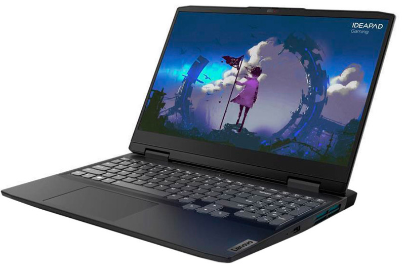 Ноутбук Lenovo IdeaPad Gaming 3 15IAH7 Onyx Grey (82S900EXRA) фото