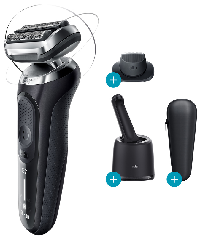 Електробритва BRAUN Series 7 71-N7200cc (Black) - фото - №1