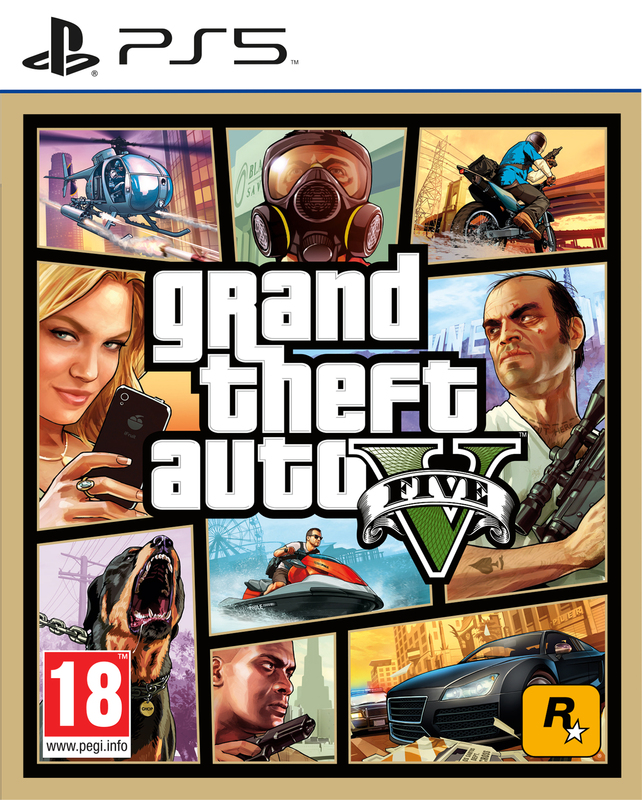 Диск Grand Theft Auto V (Blu-ray) для PS5 фото