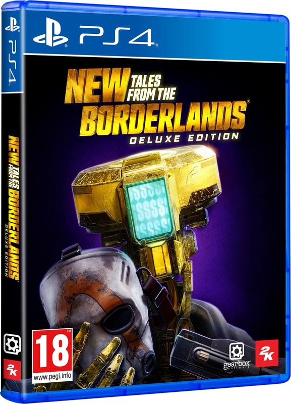 Диск New Tales from the Borderlands Deluxe Edition (Blu-ray, English version) для PS4 фото