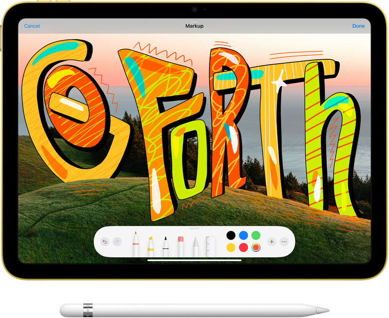 Apple iPad 10 10.9" 256GB Wi-Fi+4G Yellow (MQ6V3) 2022 фото