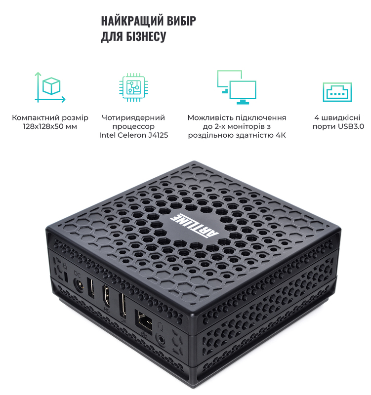 Моноблок ARTLINE Business B14 (B14v08+B24F75-VA) Black - фото - №7