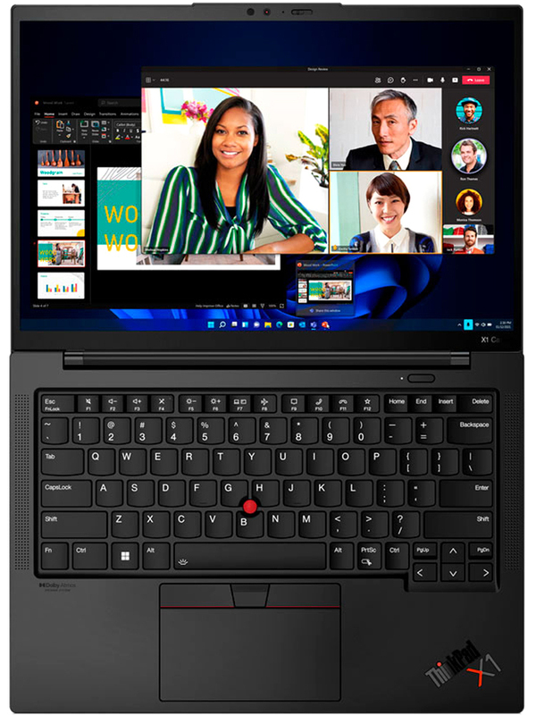 Ноутбук Lenovo ThinkPad X1 Carbon Gen 10 Black (21CB006PRA) фото