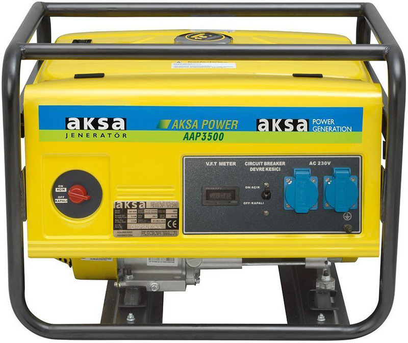 Генератор Aksa бензиновий 1ф. iнверторний AAP3500 (2,5кВт) фото