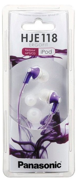 Навушники Panasonic (RP-HJE118GUV) Violet фото