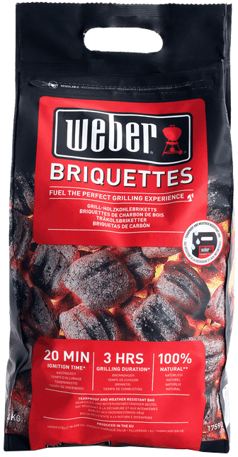 Вугільні брикети Weber (17590) - фото - №0
