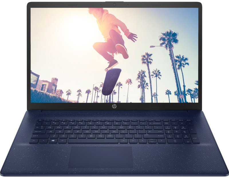 Ноутбук HP 17-cp0215nw Blue (5T616EA) - фото - №0