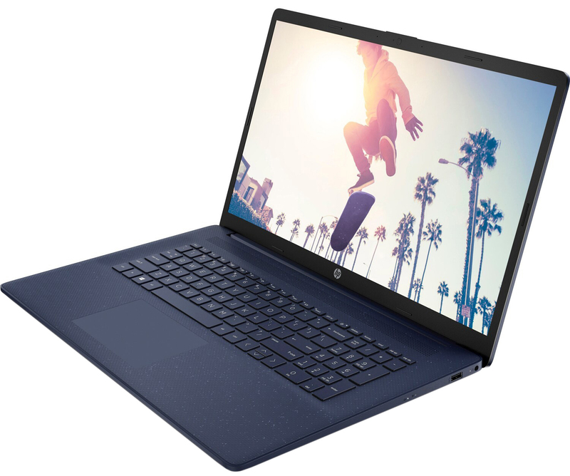 Ноутбук HP 17-cp0215nw Blue (5T616EA) - фото - №2