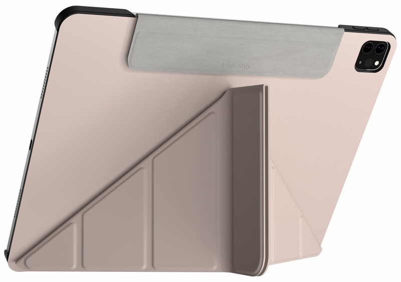 Чохол SwitchEasy Origami for 2021-2018 iPad Pro 12.9 (Pink Sand) - фото - №1