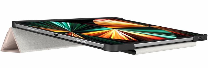 Чохол SwitchEasy Origami for 2021-2018 iPad Pro 12.9 (Pink Sand) - фото - №4