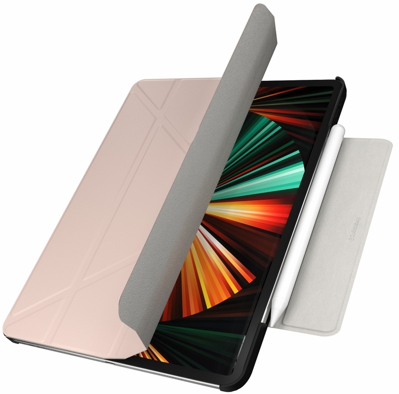 Чохол SwitchEasy Origami for 2021-2018 iPad Pro 12.9 (Pink Sand) - фото - №5