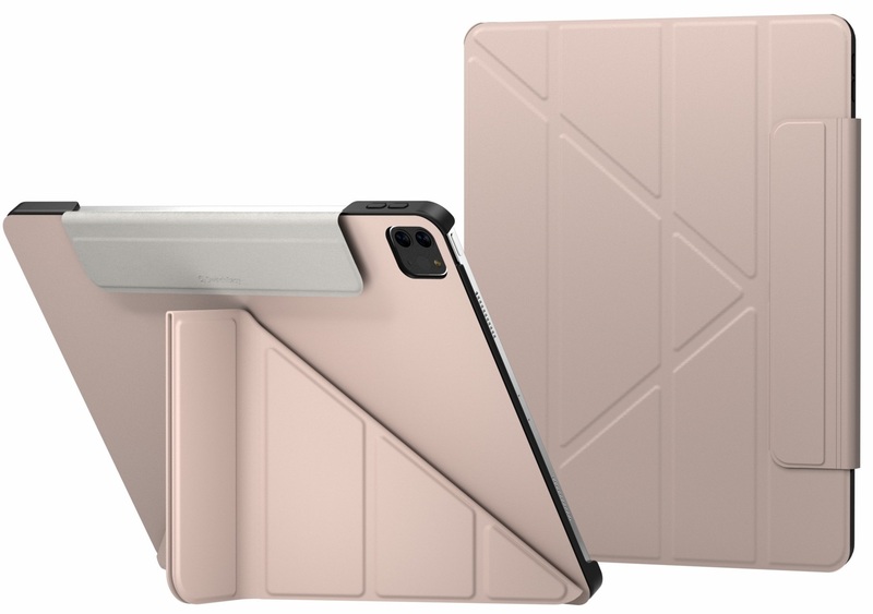 Чохол SwitchEasy Origami for 2021-2018 iPad Pro 12.9 (Pink Sand) - фото - №6