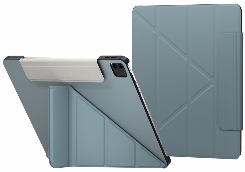 Чехол SwitchEasy Origami for 2021-2018 iPad Pro 12.9 (Exquisite Blue) фото