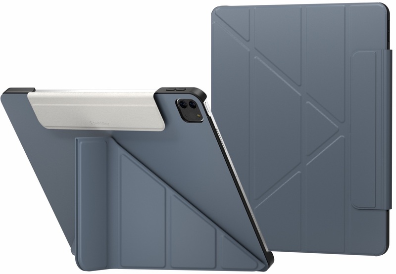Чехол SwitchEasy Origami for 2021-2018 iPad Pro 12.9 (Alaskan Blue) фото